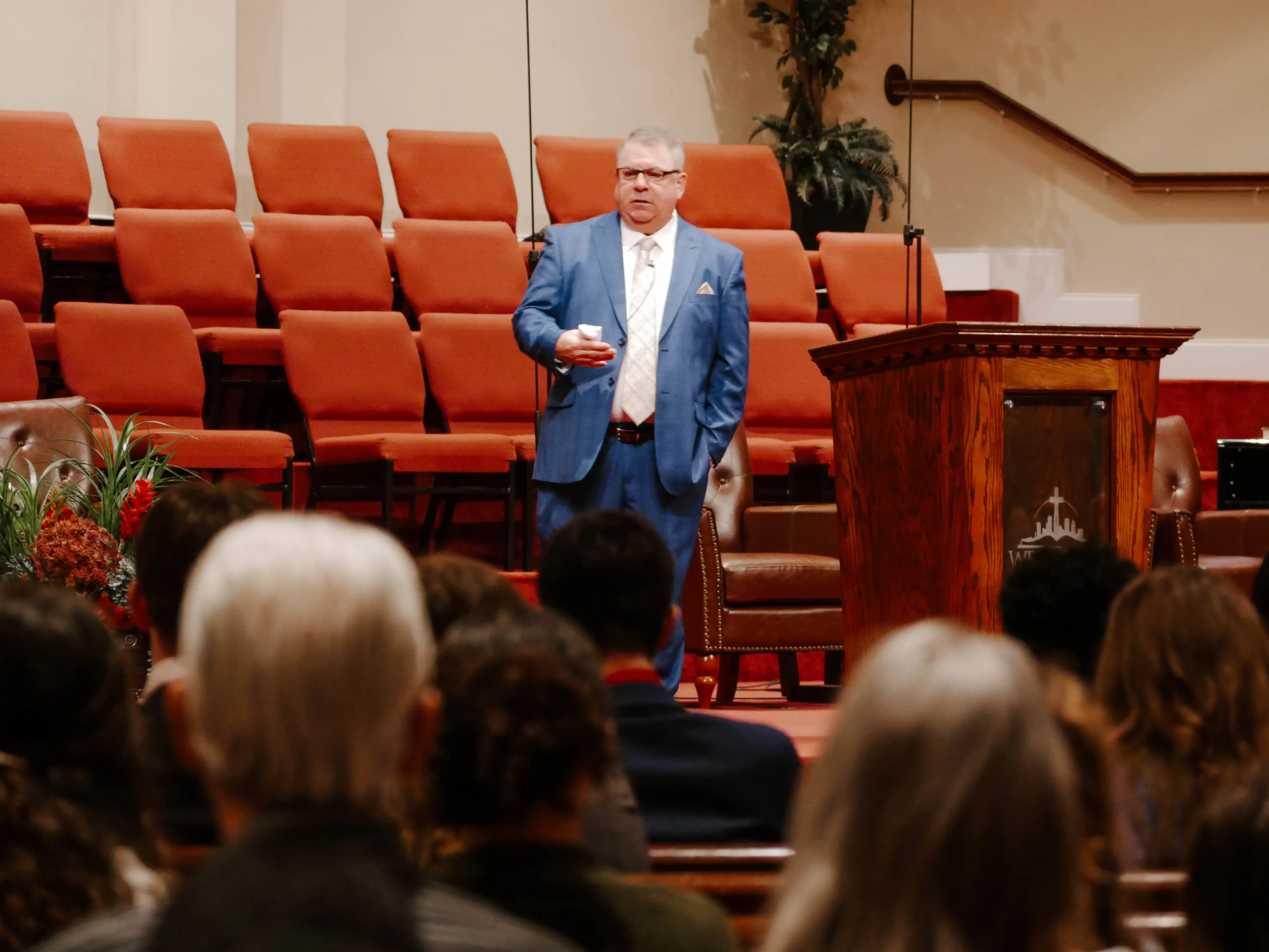 Shawn Cuthbertson Preaching at a Revival